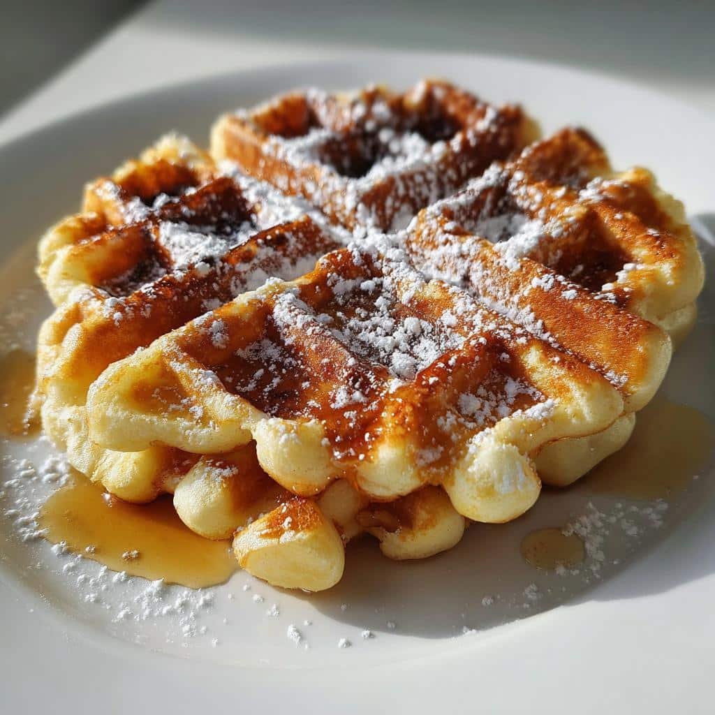 Air Fryer Fluffy Waffles - detail 1