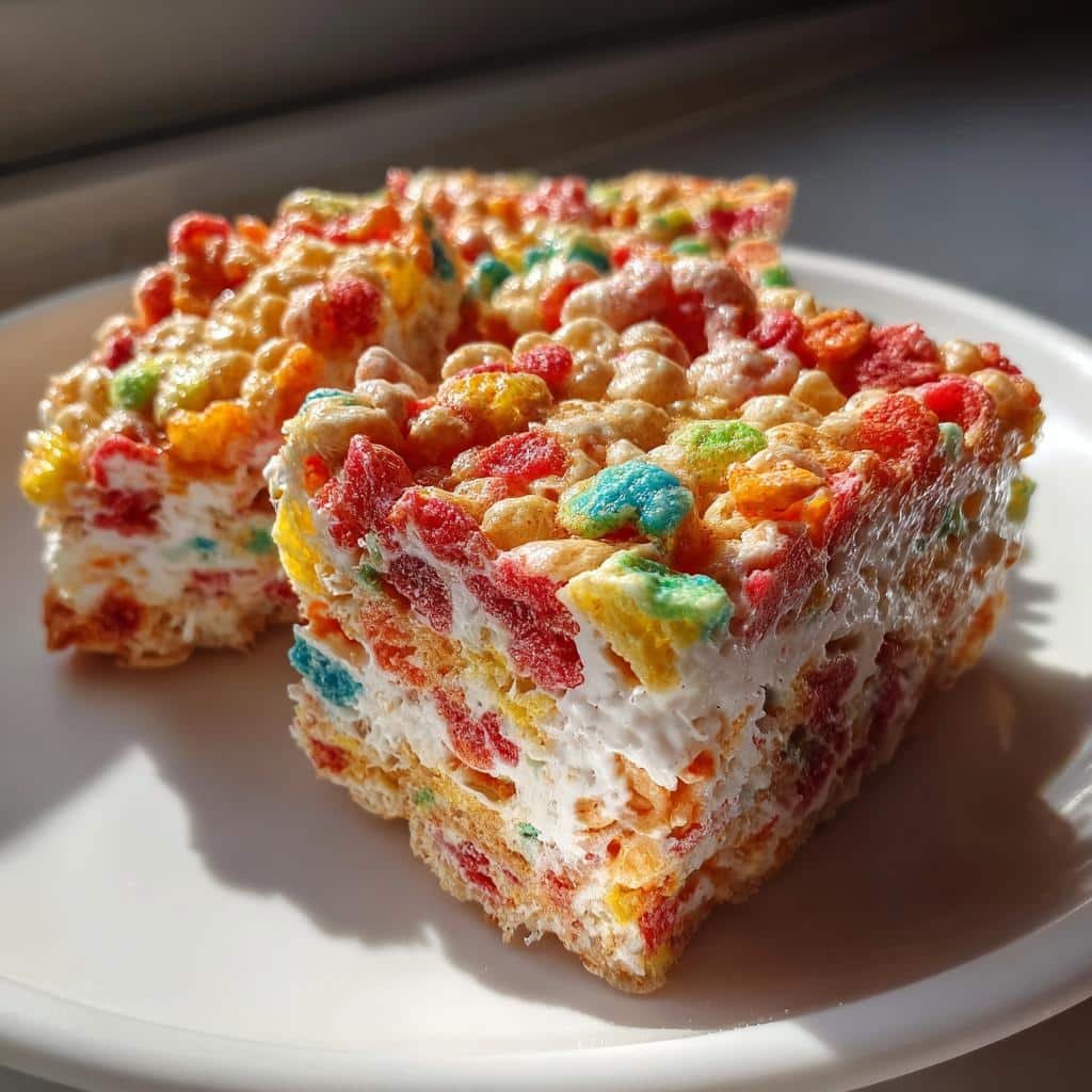 Air Fryer Fruity Pebbles Treats - detail 1