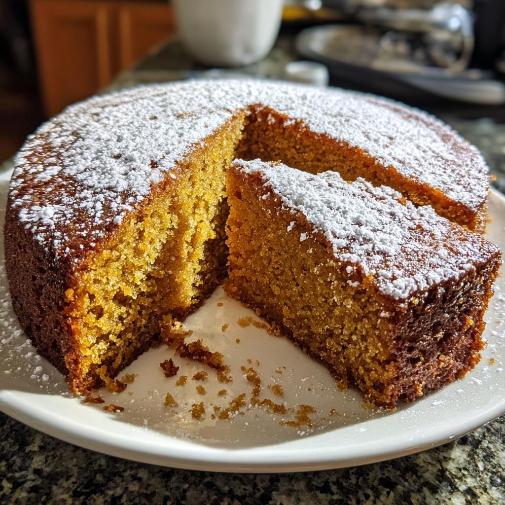 Air Fryer Ginger Cake - detail 1