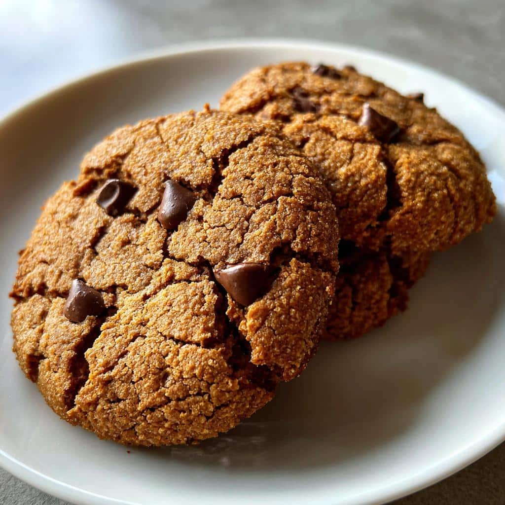 Air Fryer Ginger Chocolate Cookies - detail 1