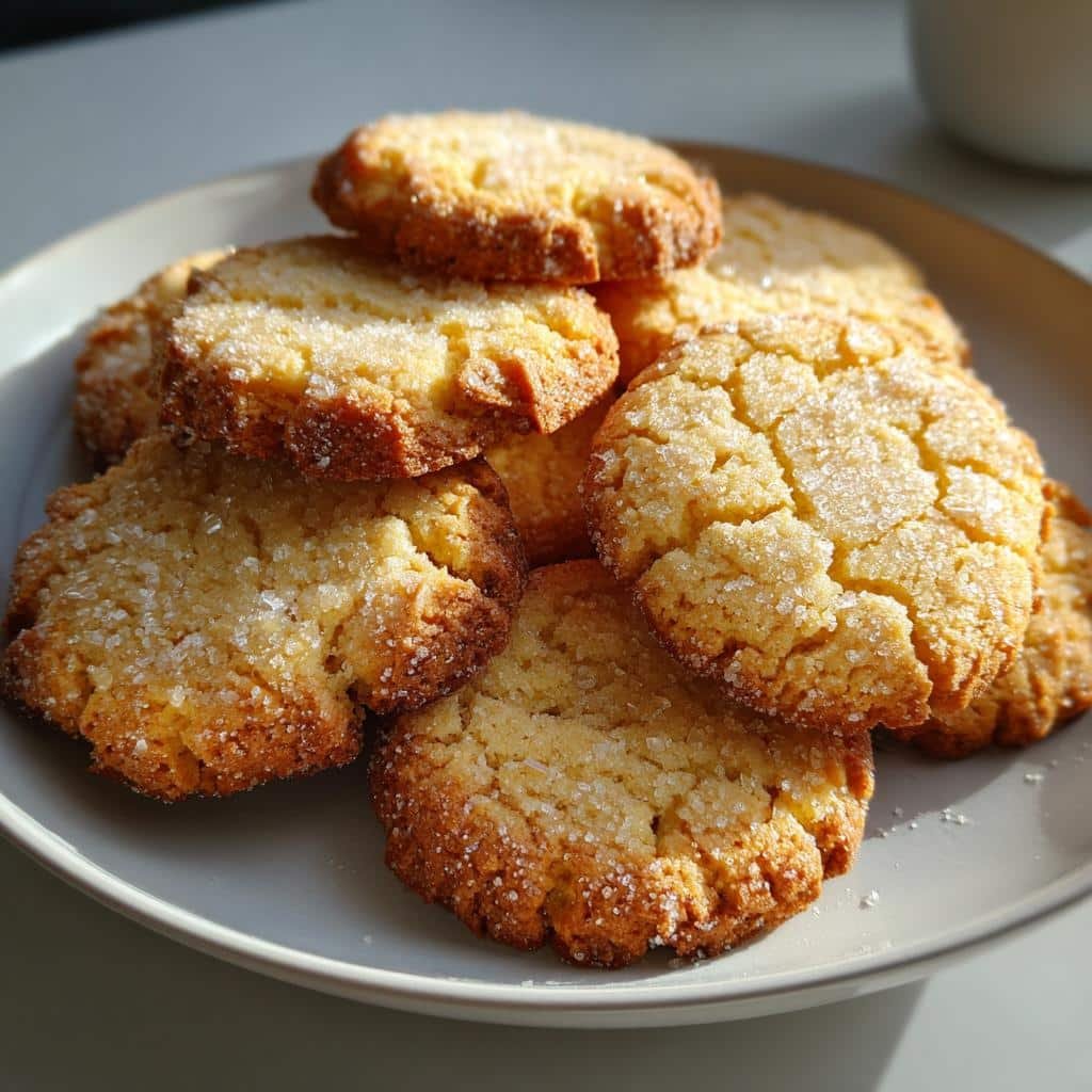Air Fryer Ginger Shortbread - detail 1
