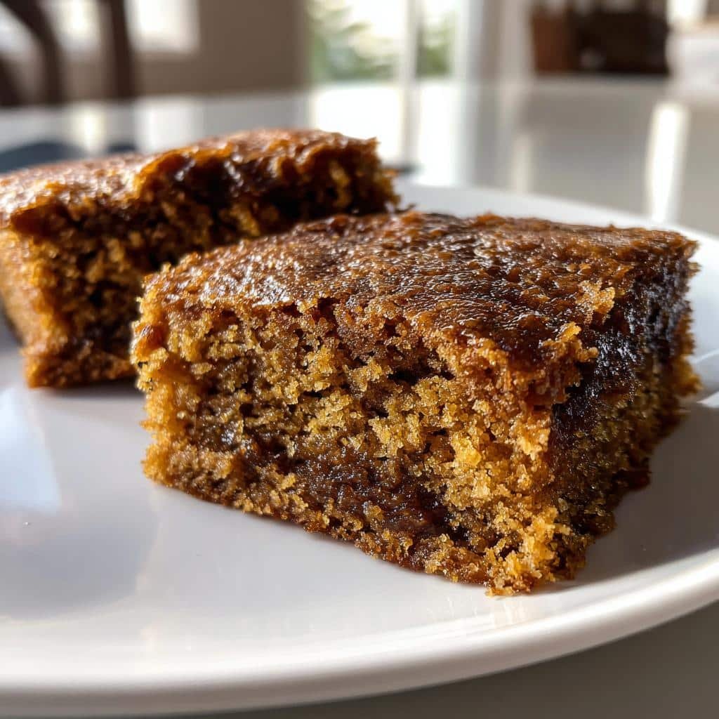 Air Fryer Gingerbread Bars - detail 1