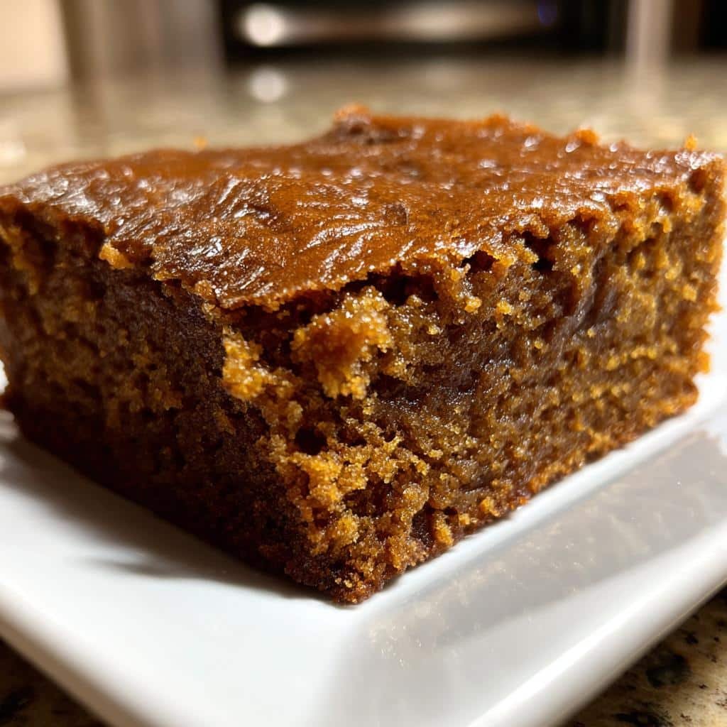 Air Fryer Gingerbread Blondies - detail 1
