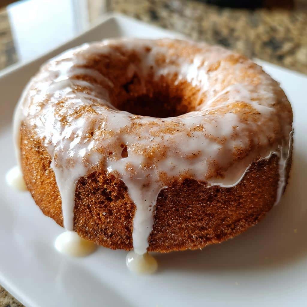 Air Fryer Gingerbread Donuts