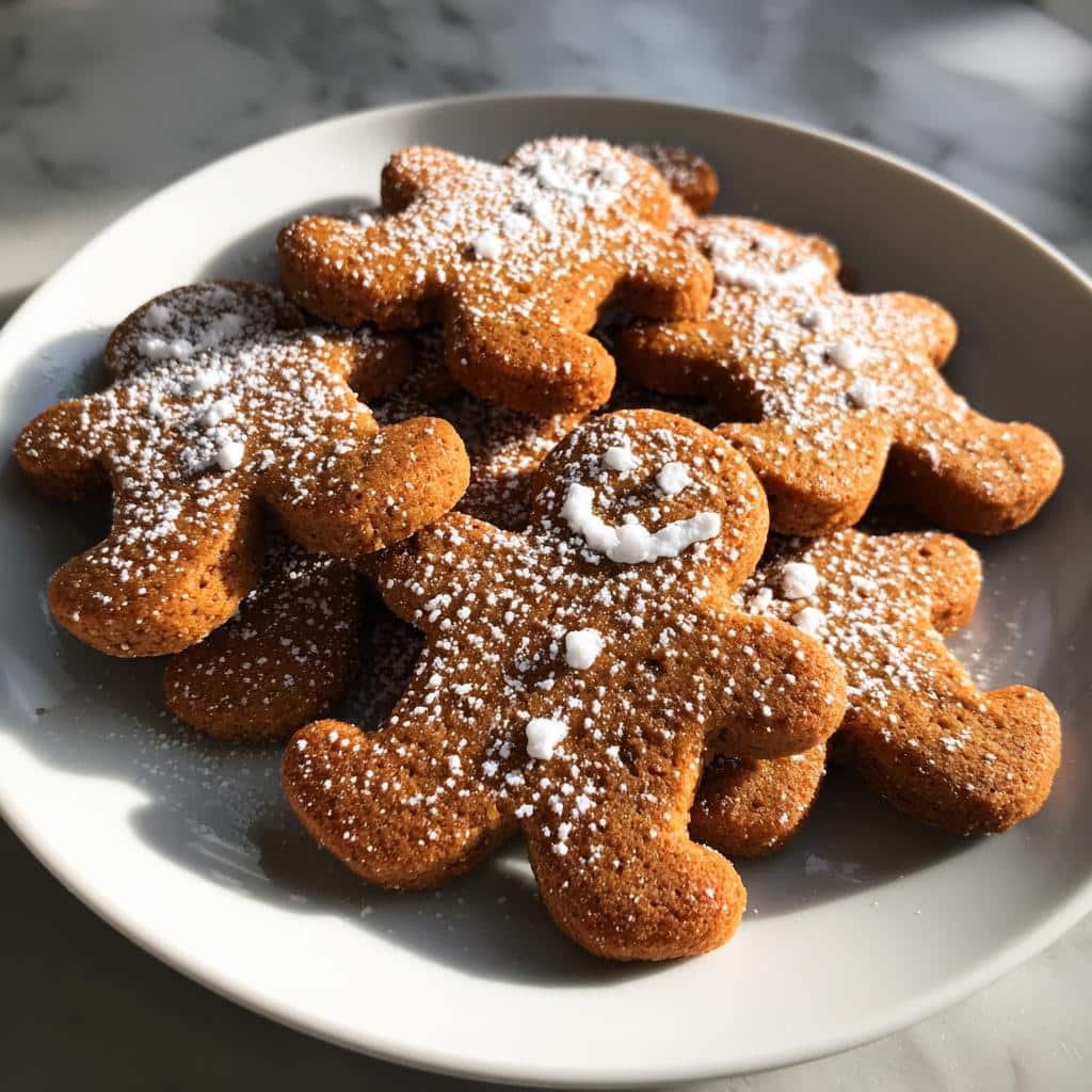 Air Fryer Gingerbread Men Cookies - detail 1