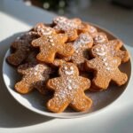 Air Fryer Gingerbread Men Cookies