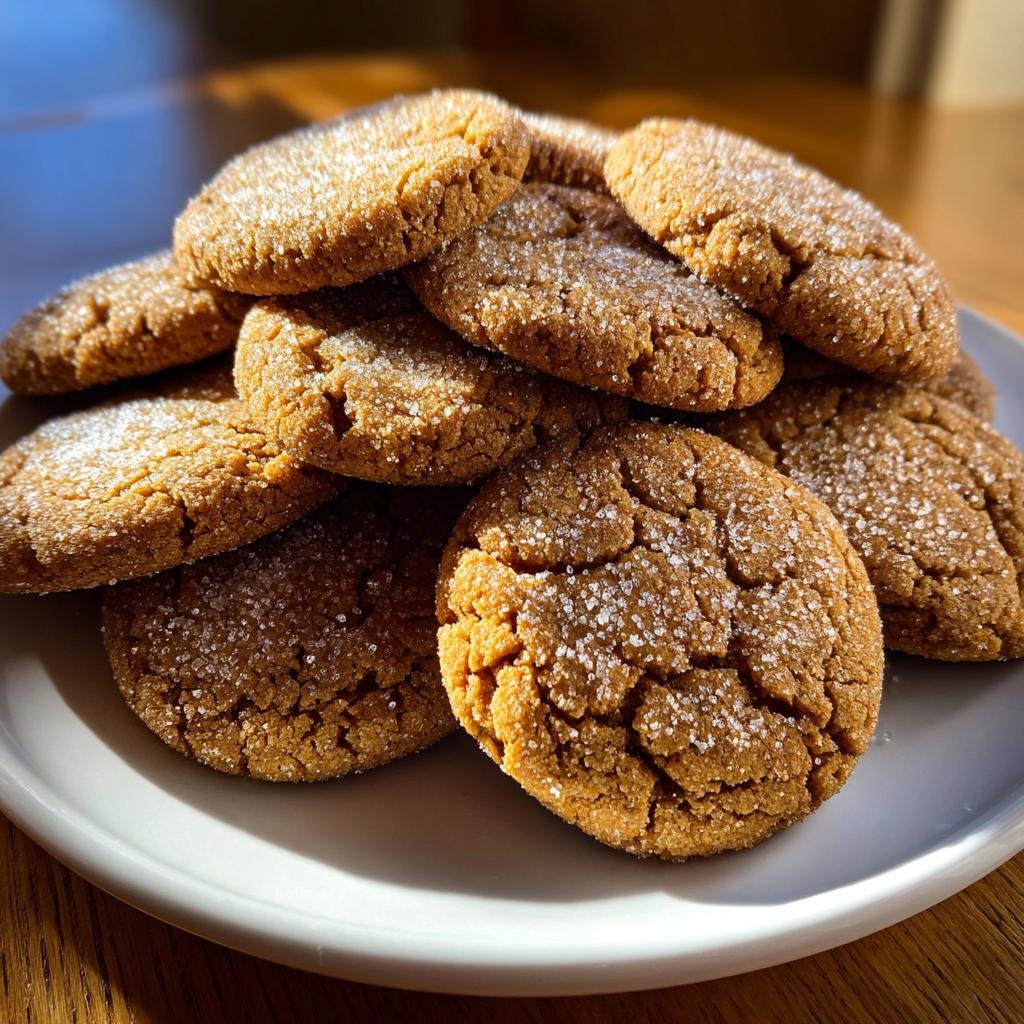 Air Fryer Gingersnap Cookies