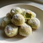 Air Fryer Green Tea Mochi