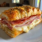 Air Fryer Italian Sandwich Panini