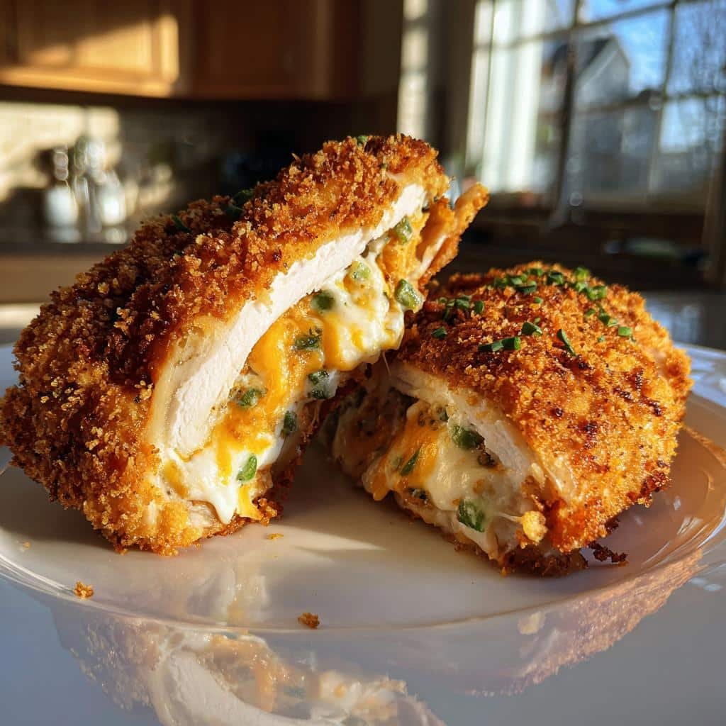Air Fryer Jalapeño Popper Stuffed Chicken - detail 1
