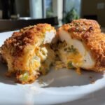 Air Fryer Jalapeño Popper Stuffed Chicken