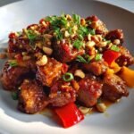Air Fryer Kung Pao Chicken