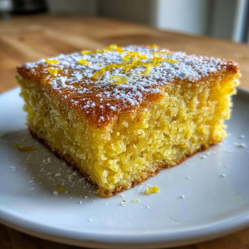 Air Fryer Lemon Brownies