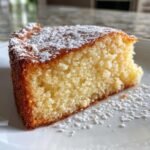 Air Fryer Lemon Ricotta Cake