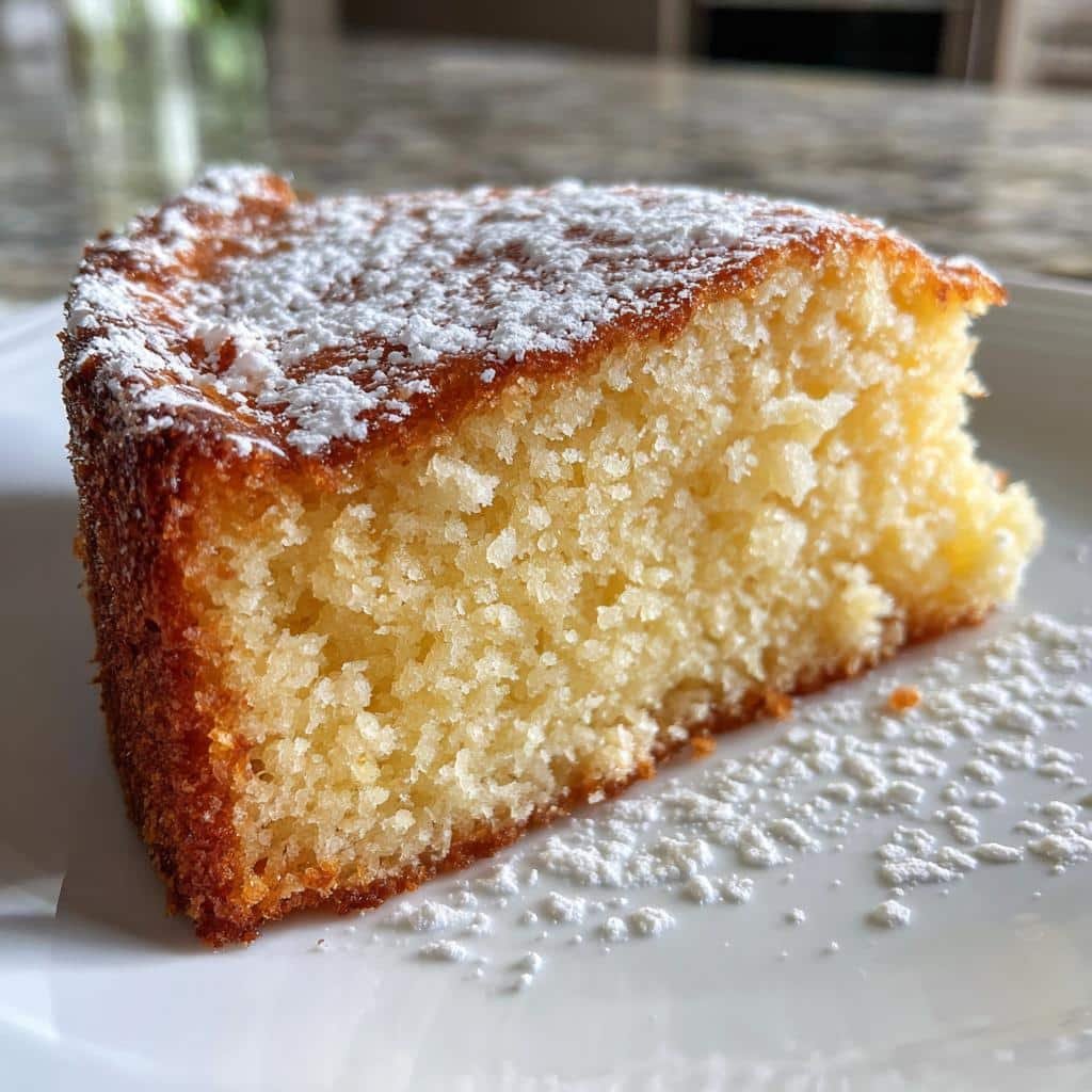 Air Fryer Lemon Ricotta Cake