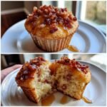 Air Fryer Maple-Bacon Cupcakes