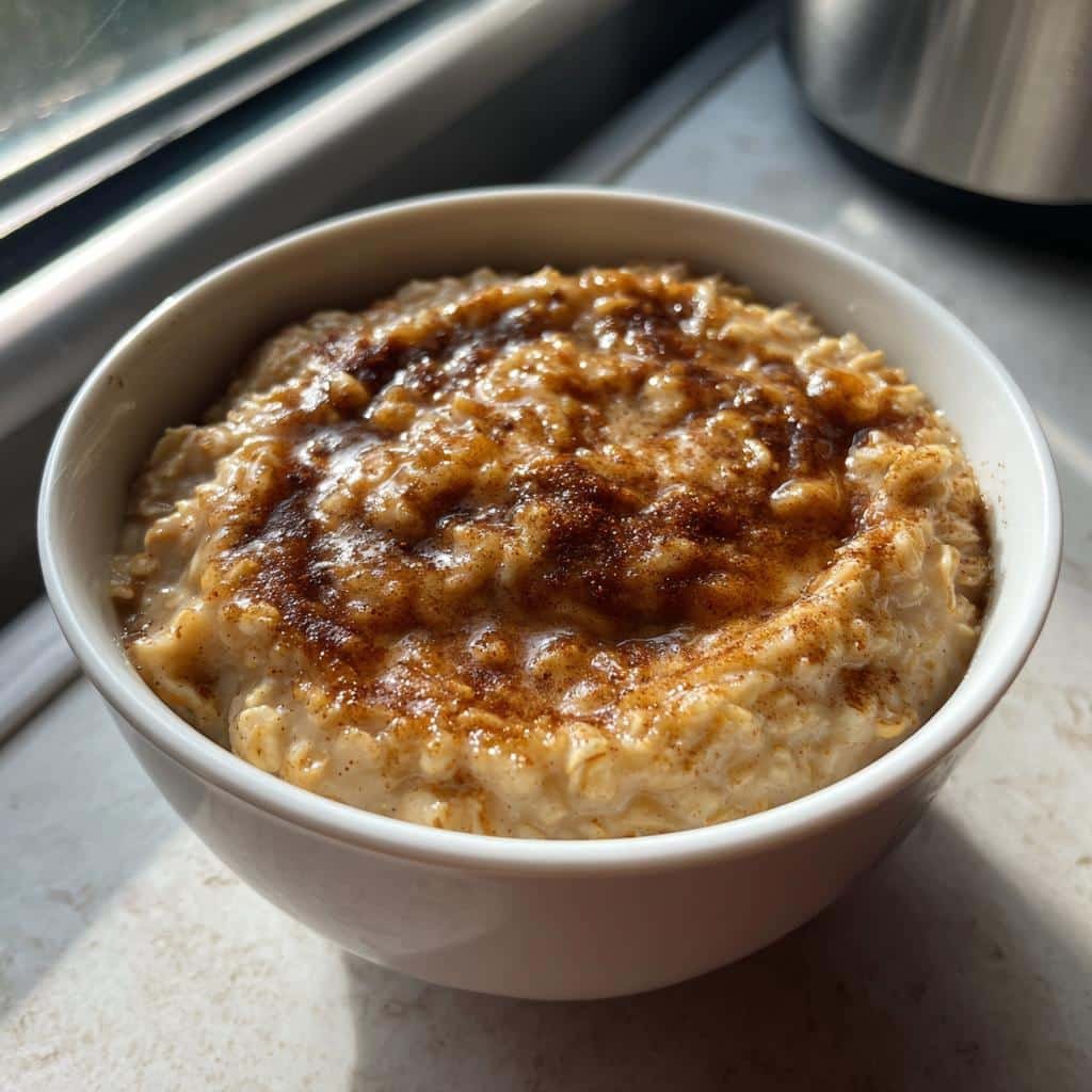 Air Fryer Maple Cinnamon Oats - detail 1