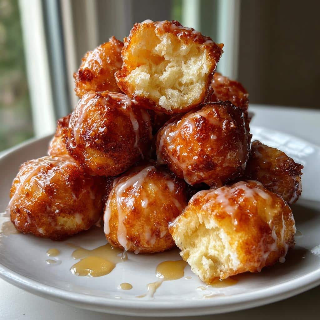 Air Fryer Maple Donut Holes - detail 1