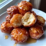 Air Fryer Maple Donut Holes
