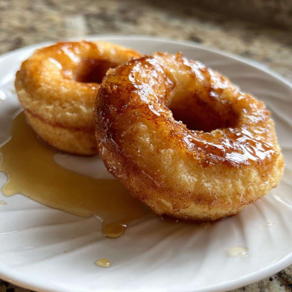 Air Fryer Maple Donuts - detail 1