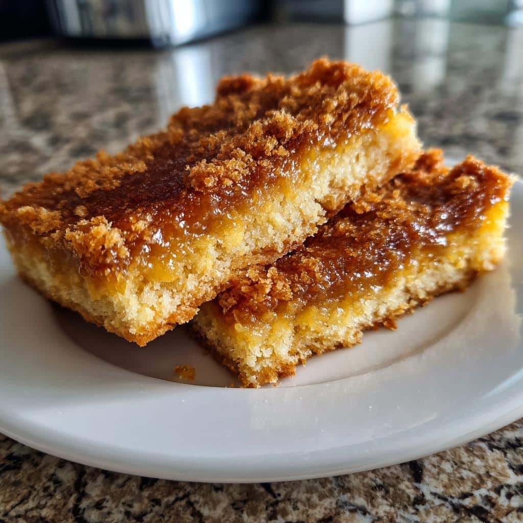 Air Fryer Maple Dulce de Leche Bars