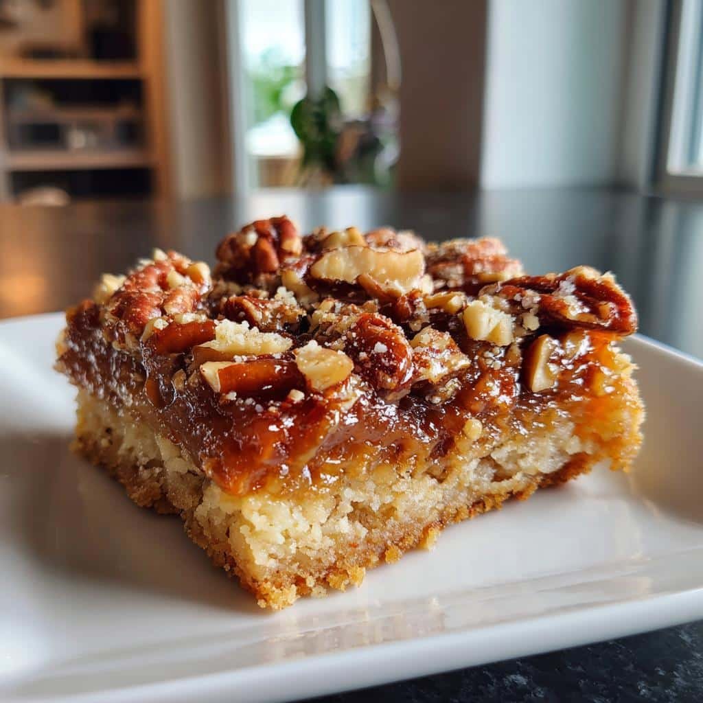 Air Fryer Maple Pecan Bars - detail 1