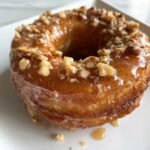 Air Fryer Maple Walnut Donuts