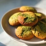 Air Fryer Matcha Cookies