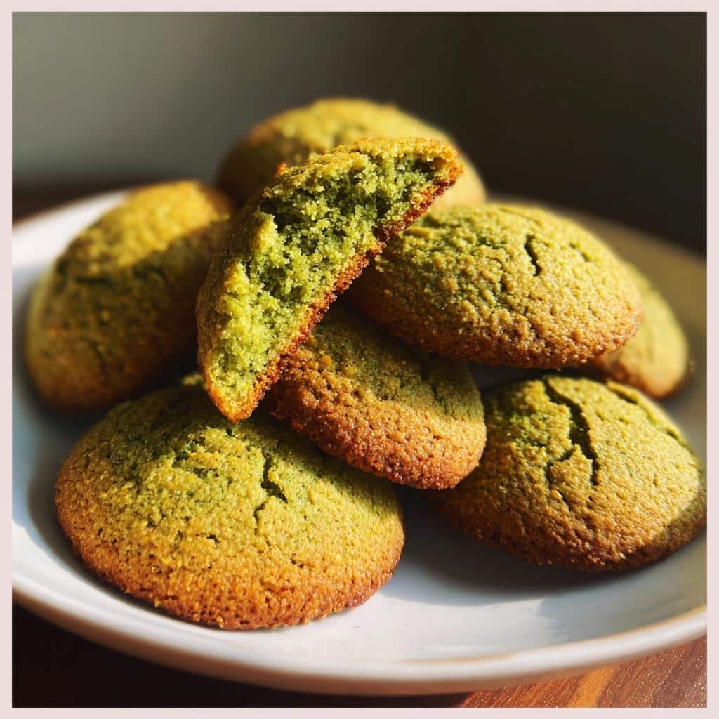 Air Fryer Matcha Cookies - detail 1