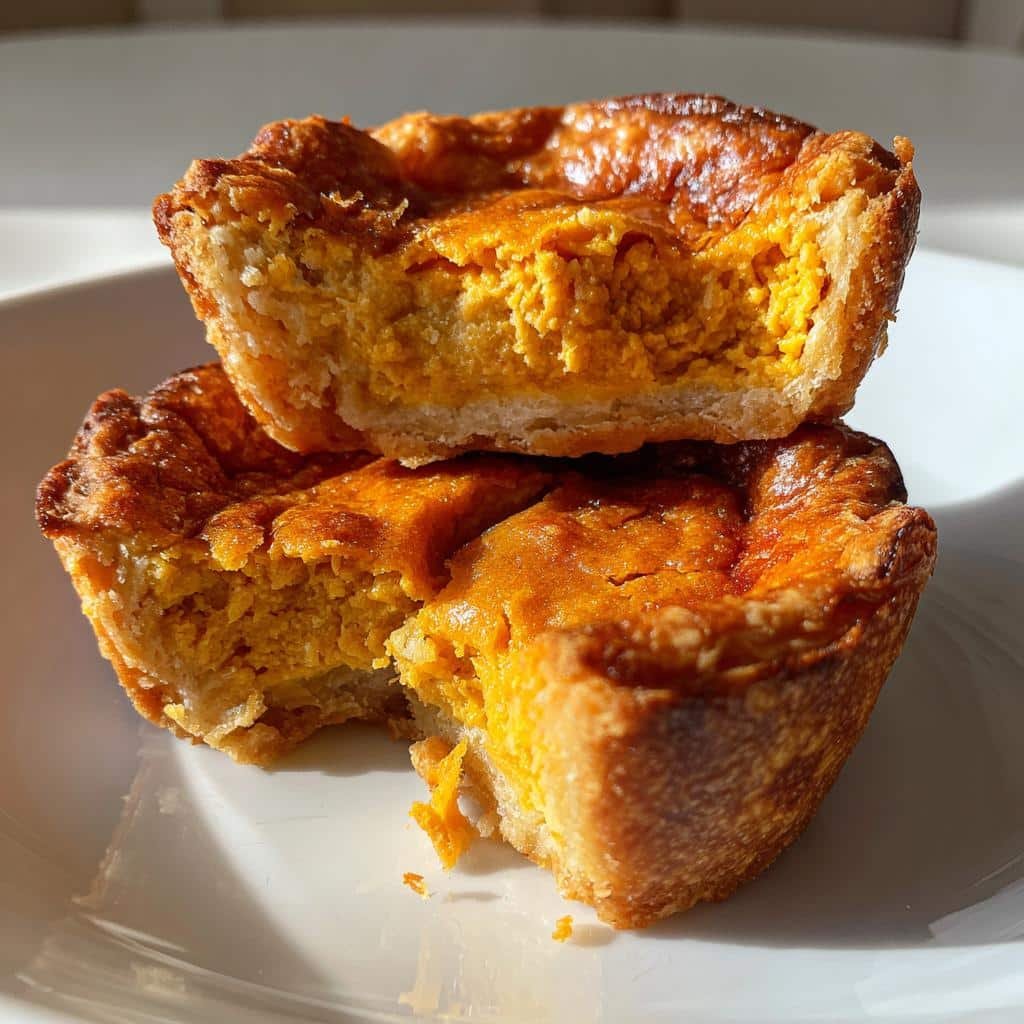 Air Fryer Mini Pumpkin Cheese Tarts - detail 1