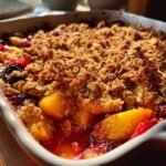 Air Fryer Mixed Fruit Crisp