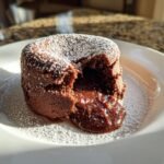 Air Fryer Molten Chocolate Cake