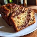 Air Fryer Nutella Banana Bread