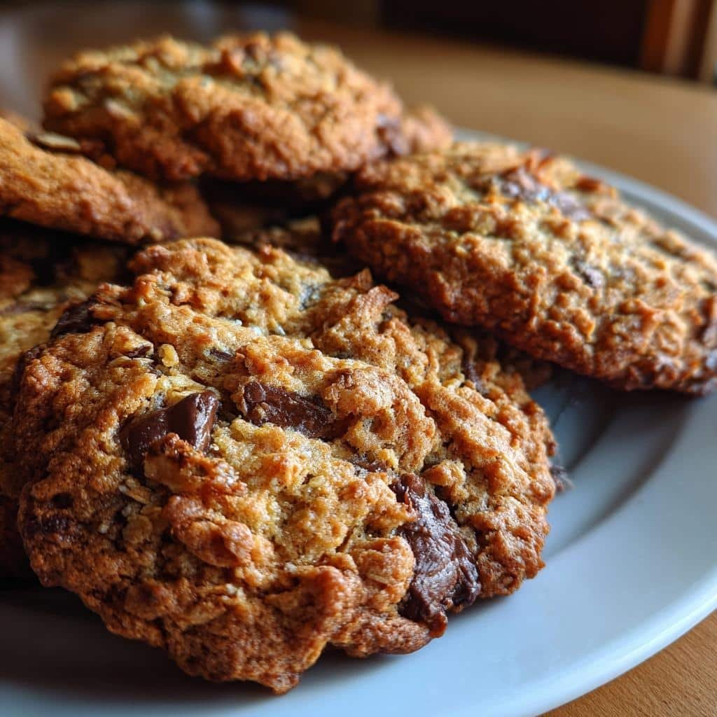 Air Fryer Oatmeal Chocolate Chip Cookies - detail 1