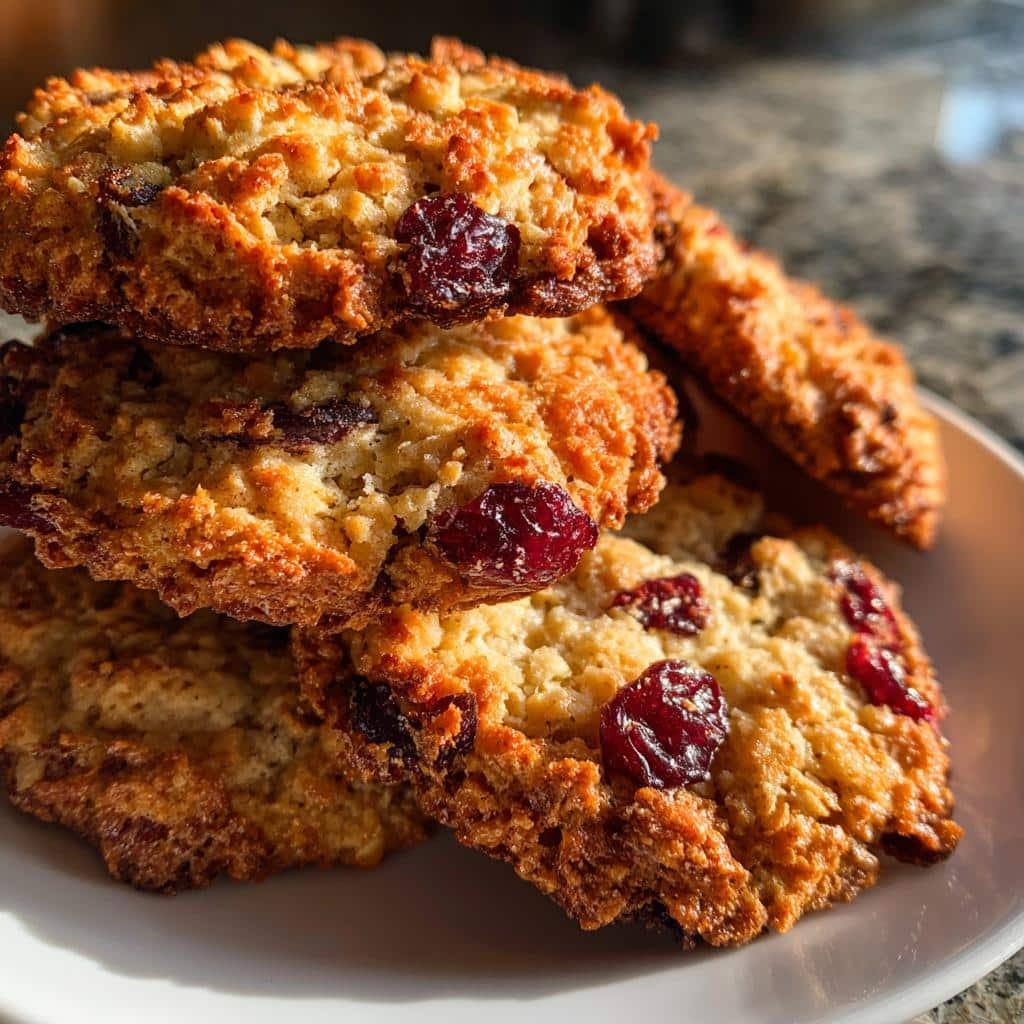 Air Fryer Oatmeal Cranberry Cookies - detail 1