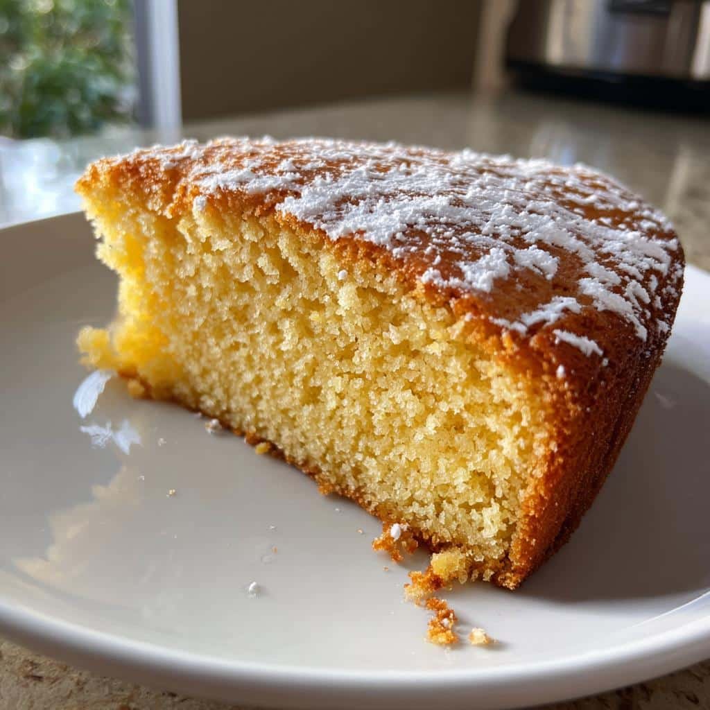 Air Fryer Orange Blossom Water Cake - detail 1