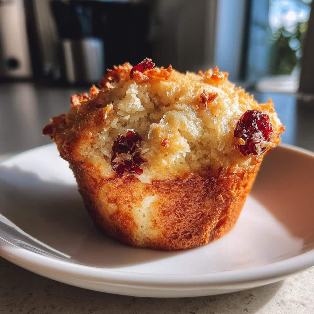 Air Fryer Orange Cranberry Muffins
