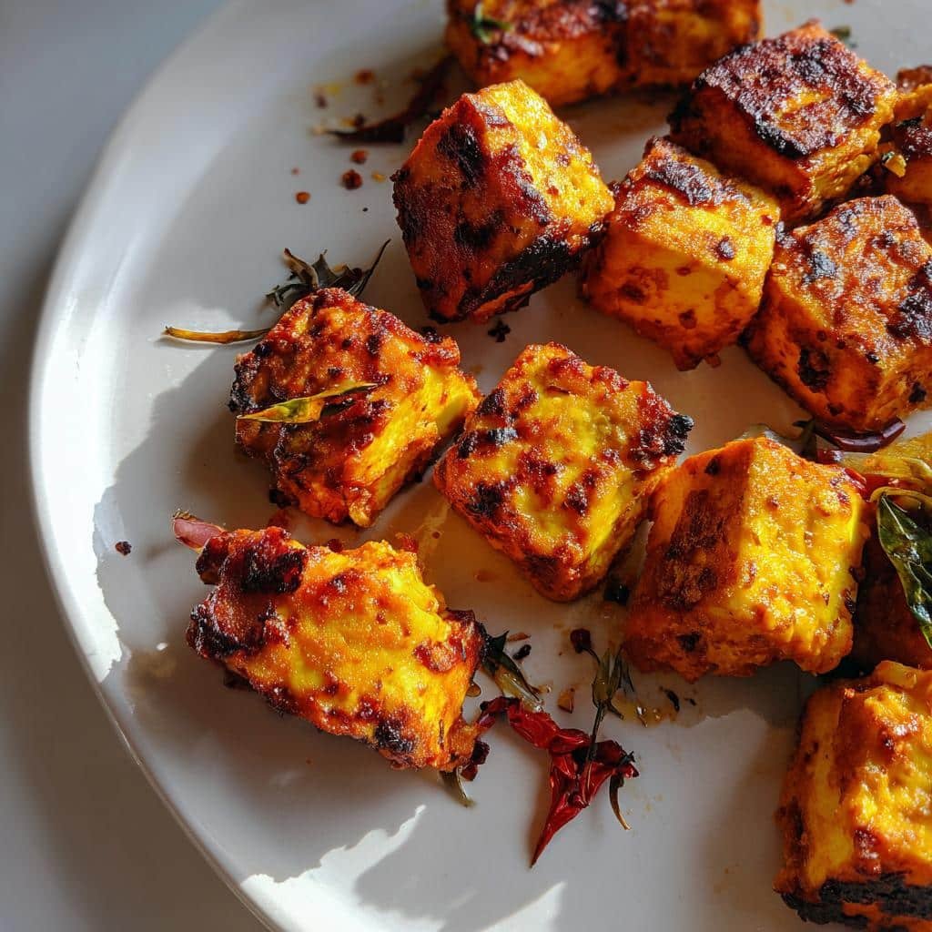 Air Fryer Paneer Tikka - detail 1