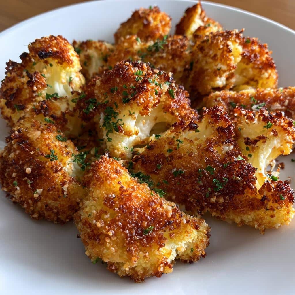 Air Fryer Parmesan Cauliflower Wings