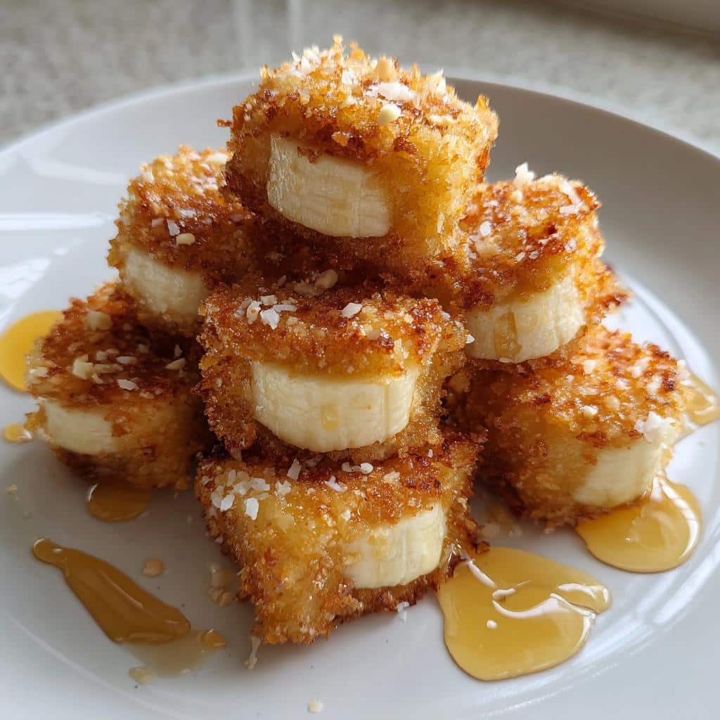 Air Fryer Peanut Butter Banana Bites - detail 1