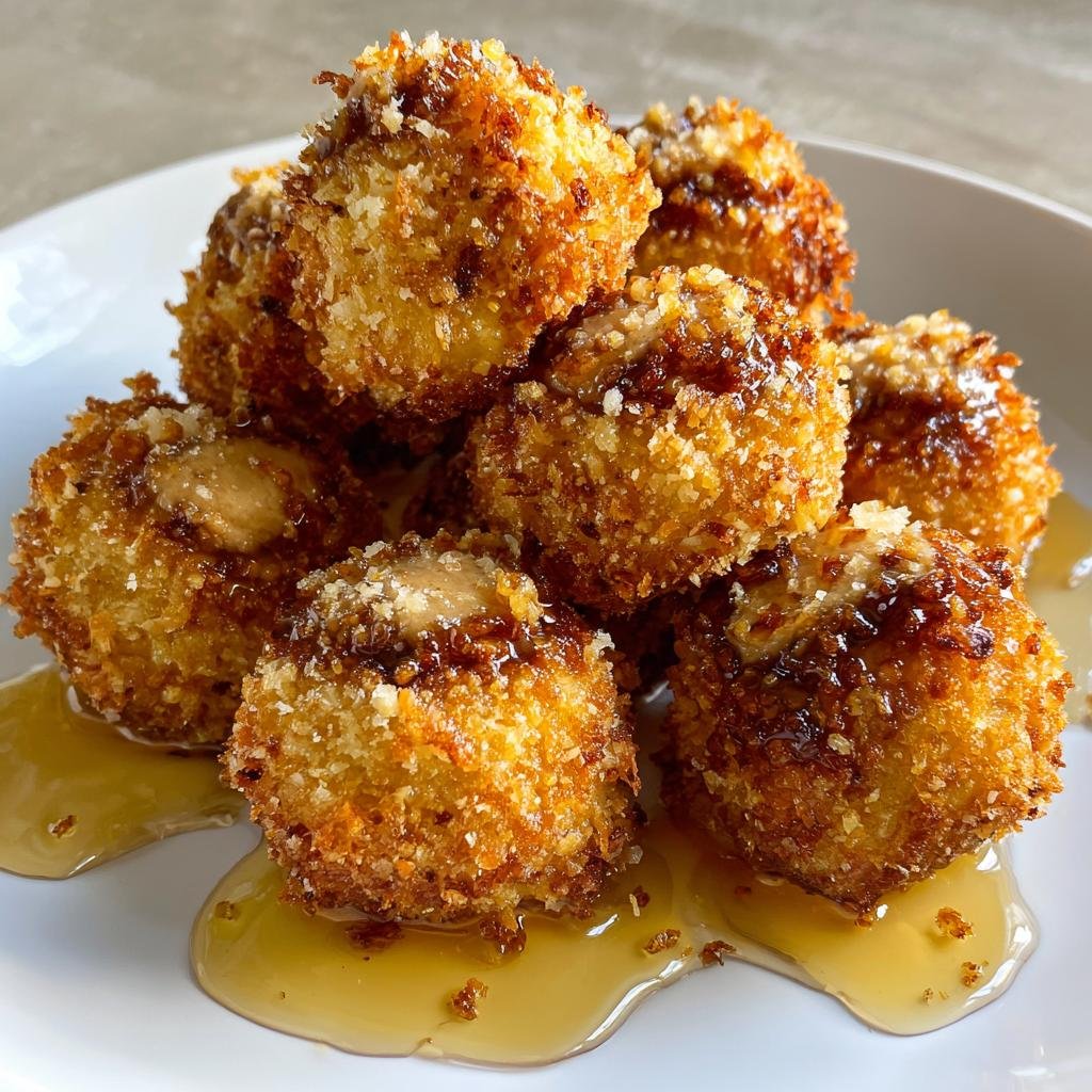 Air Fryer Peanut Butter Banana Bites