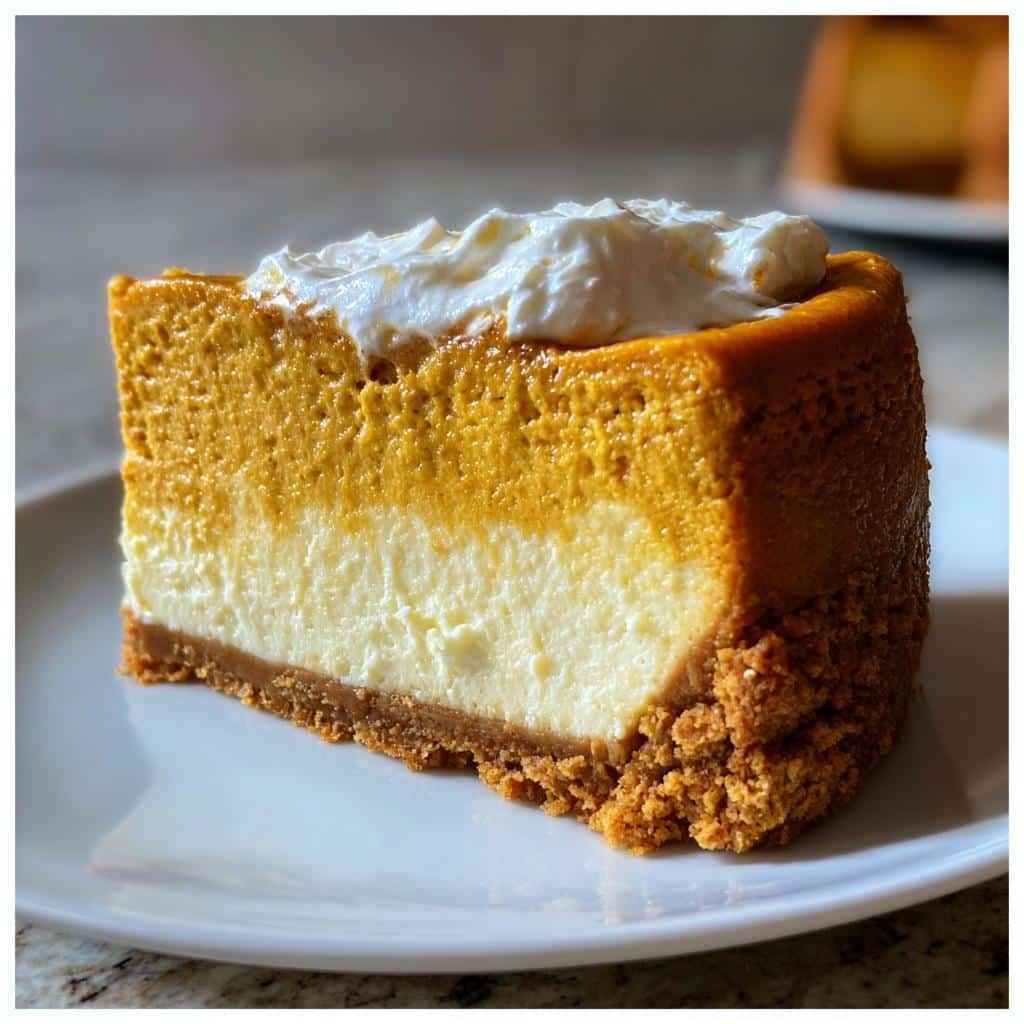 Air Fryer Pumpkin Cheesecake - detail 1