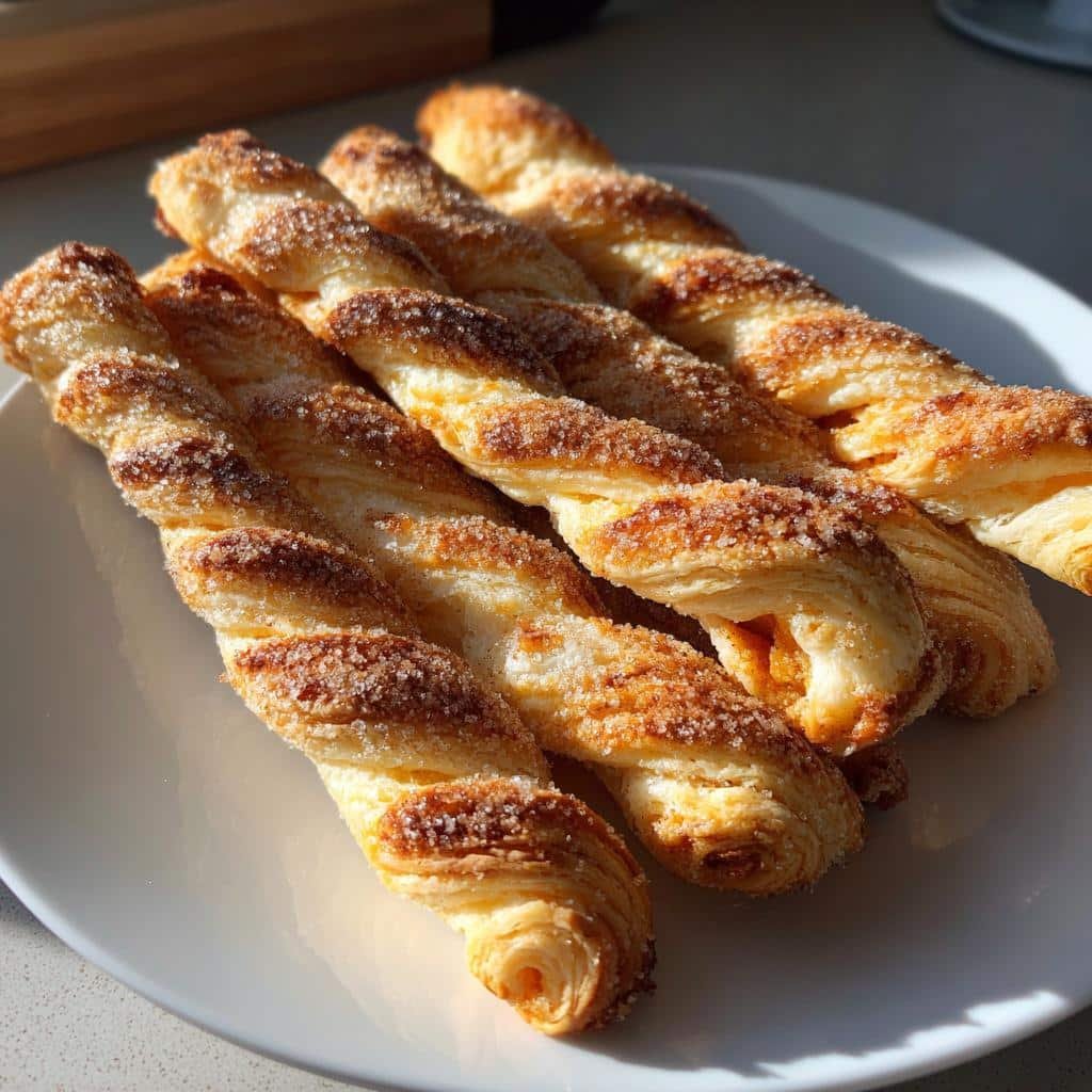 Air Fryer Pumpkin Puff Pastry Twists - detail 1