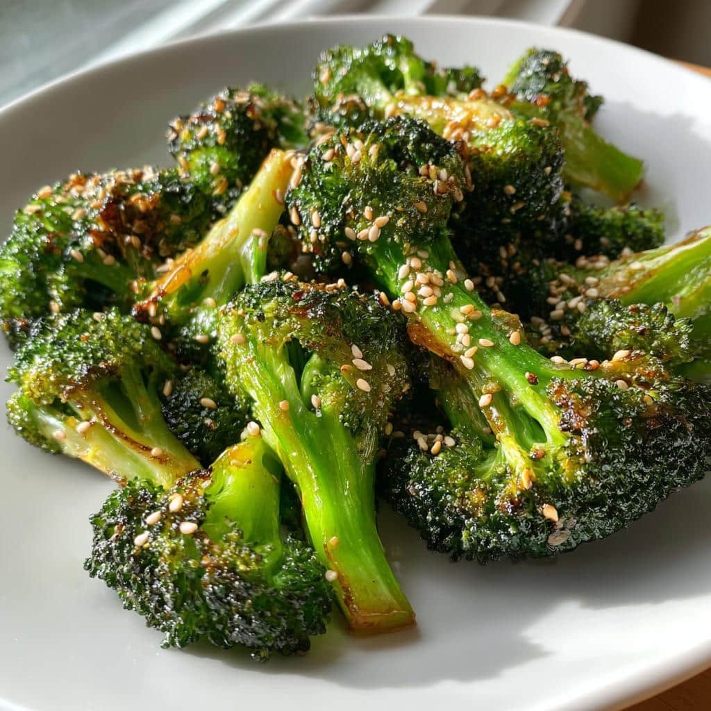 Air Fryer Sesame Broccoli