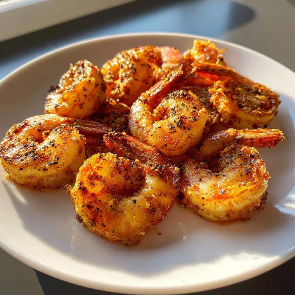 Air Fryer Shrimps - detail 1