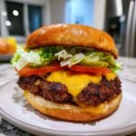 Air Fryer Smash Burger