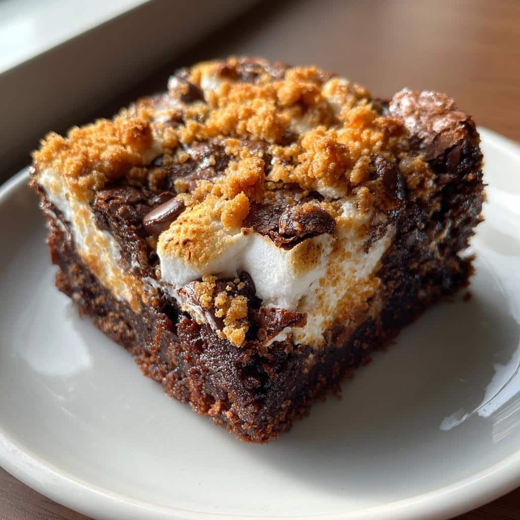 Air Fryer S’mores Brownies - detail 1