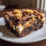 Air Fryer S’mores Brownies