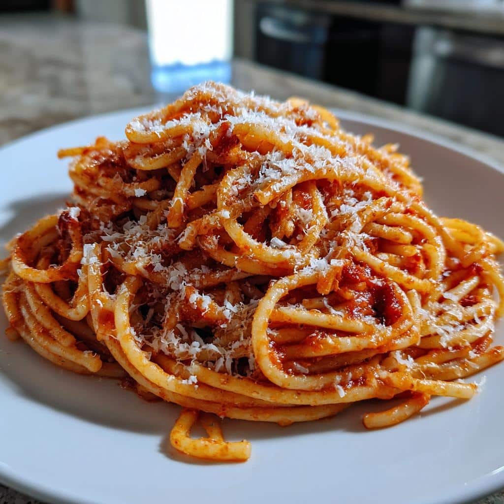 Air Fryer Spaghetti - detail 1