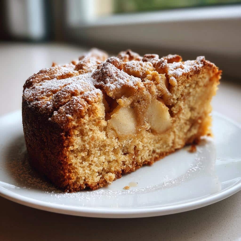 Air Fryer Spiced Apple Cake - detail 1